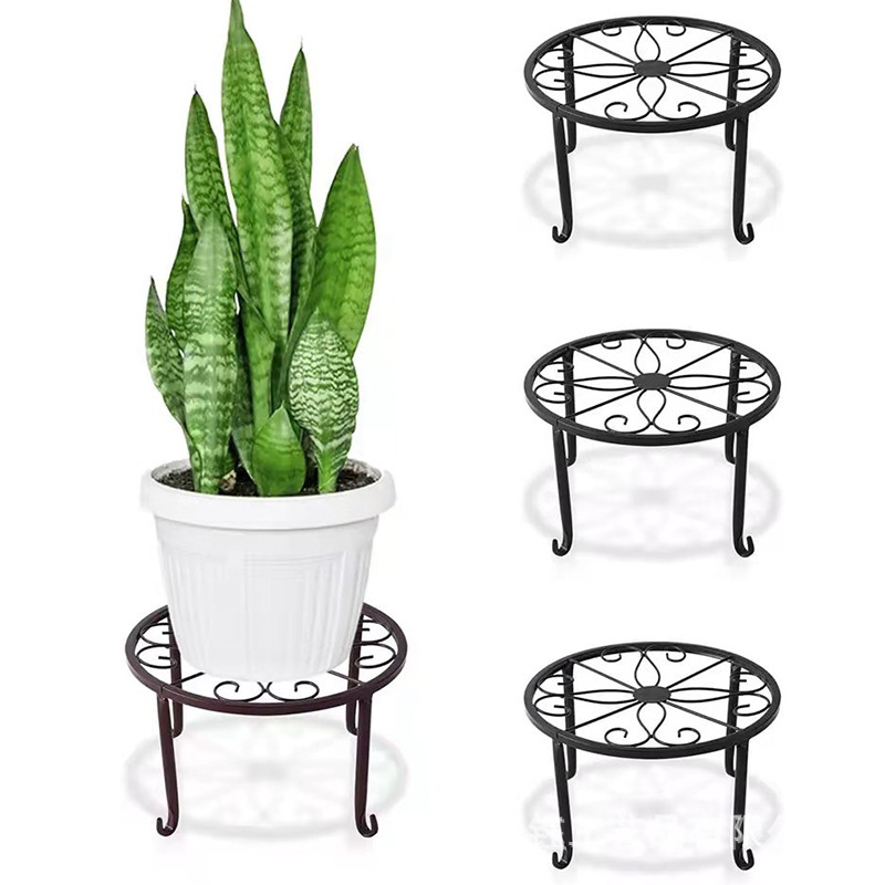 Bonsai Garden Display Stands - 1Pc Metal Plant Stand Flower Pot