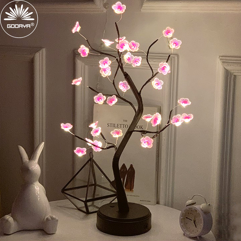 Table Tree Night Light Battery - огляд і ціна Bonsai Garden Dc