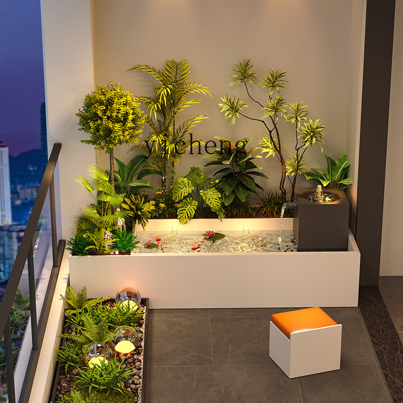 Garden Balcony Flower Box Sitt - огляд і ціна Bonsai Garden Chinese Garden