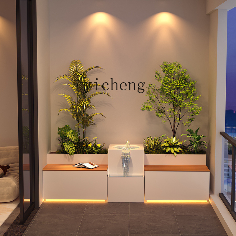 Garden Balcony Flower Box Sitt - огляд і ціна Bonsai Garden Chinese Garden