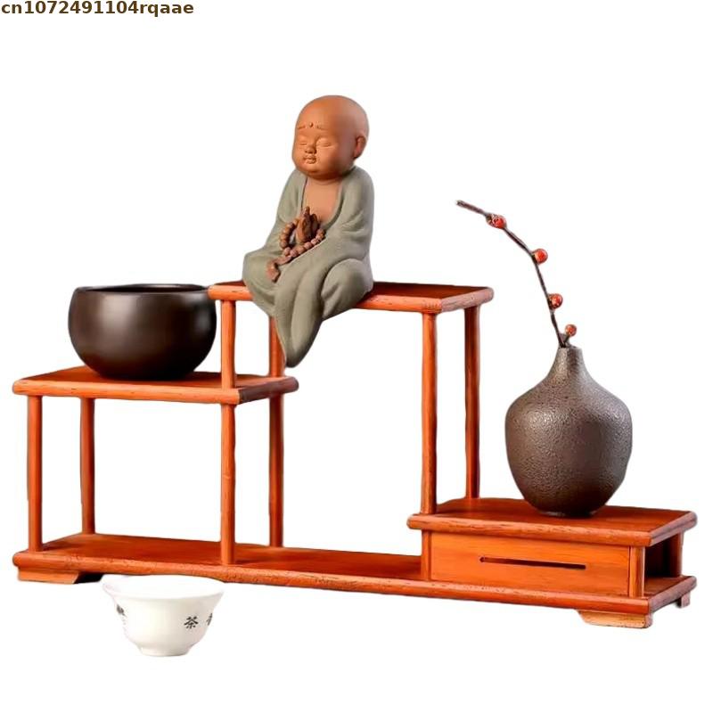 Wooden Flower Pot Holder Plant - огляд і ціна Bonsai Garden Display Stands