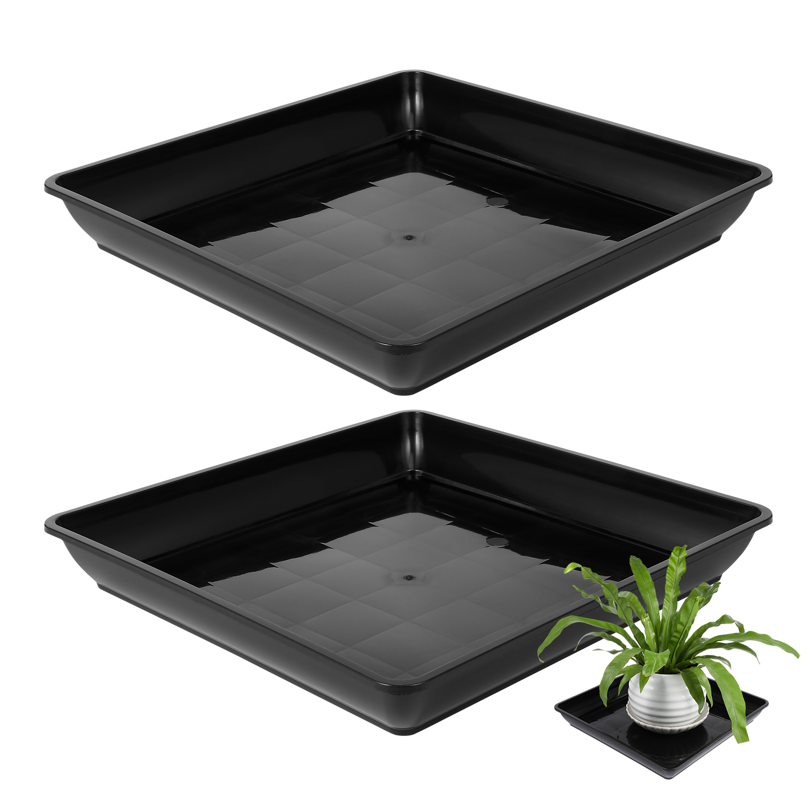 2pcs Flowerpot Saucer Plant Tr - огляд і ціна Drip Tray Saucer