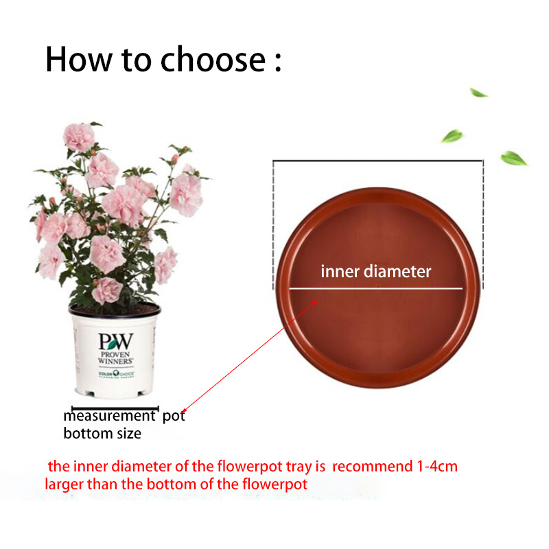 10pcs Plastic Flower Pot Tray  - огляд і ціна Drip Tray Saucer