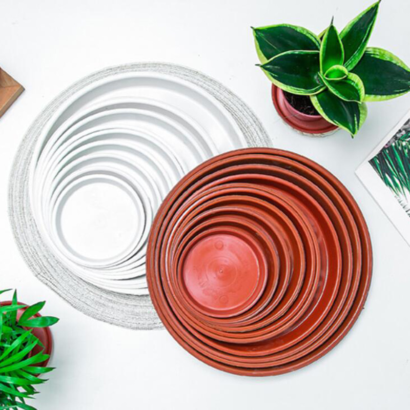 10pcs Plastic Flower Pot Tray  - огляд і ціна Drip Tray Saucer