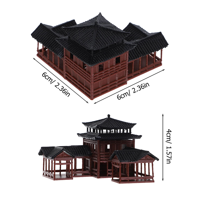 Ancient Building Model Miniatu - огляд і ціна Bonsai Garden Chinese Garden