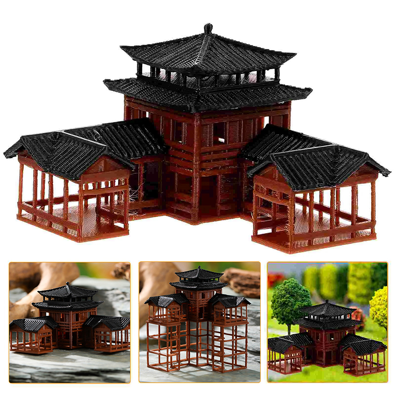 Ancient Building Model Miniatu - огляд і ціна Bonsai Garden Chinese Garden