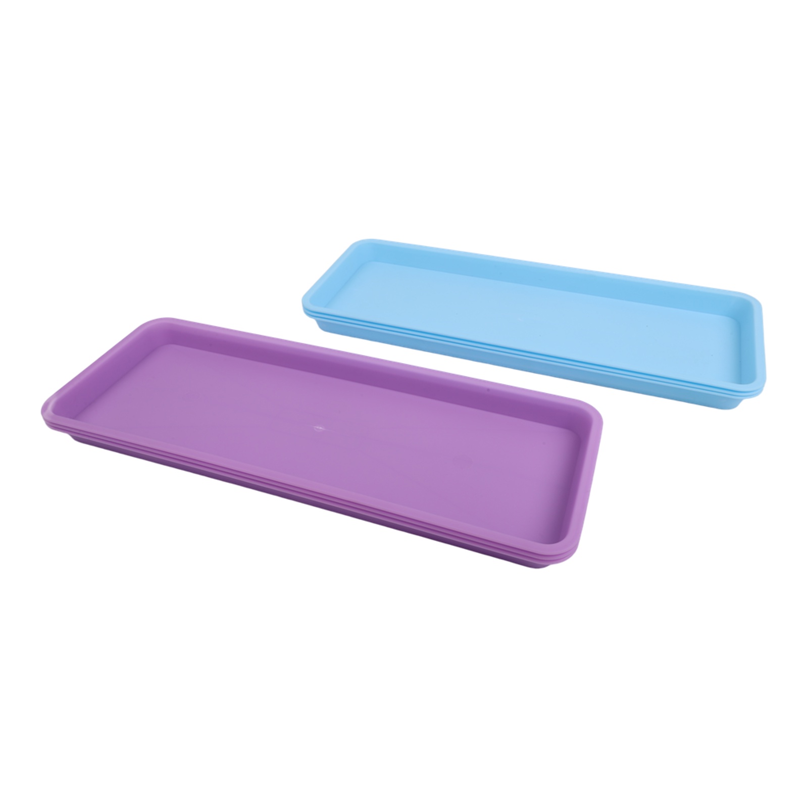 6 Piece Rectangular Plastic Fo - огляд і ціна Drip Tray Saucer