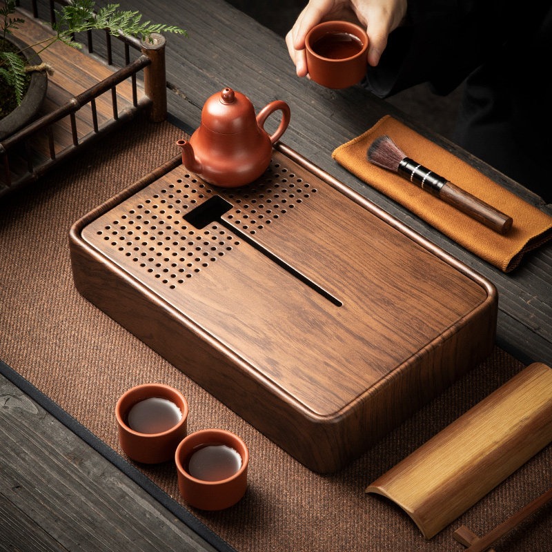 Rectangular Bamboo Tea Tray wi - огляд і ціна Drip Tray Saucer