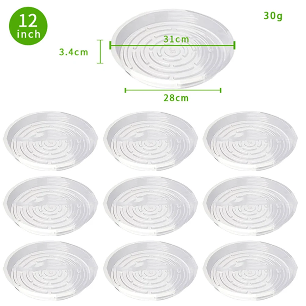 10/24pcs Plastic Plant Saucer  - огляд і ціна Drip Tray Saucer