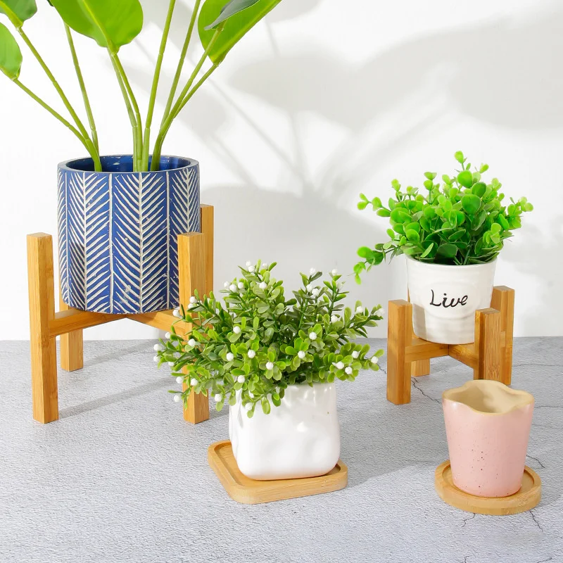 Plant Flower Pot Stand Small D - огляд і ціна Bonsai Garden Display Stands