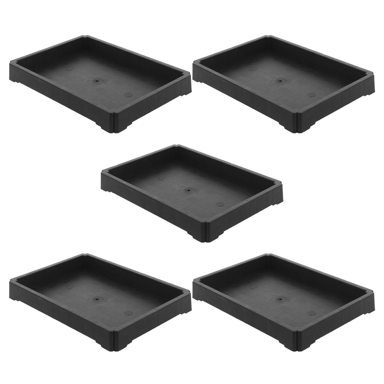 5Pcs Rectangular Plant Pot Sau - огляд і ціна Drip Tray Saucer