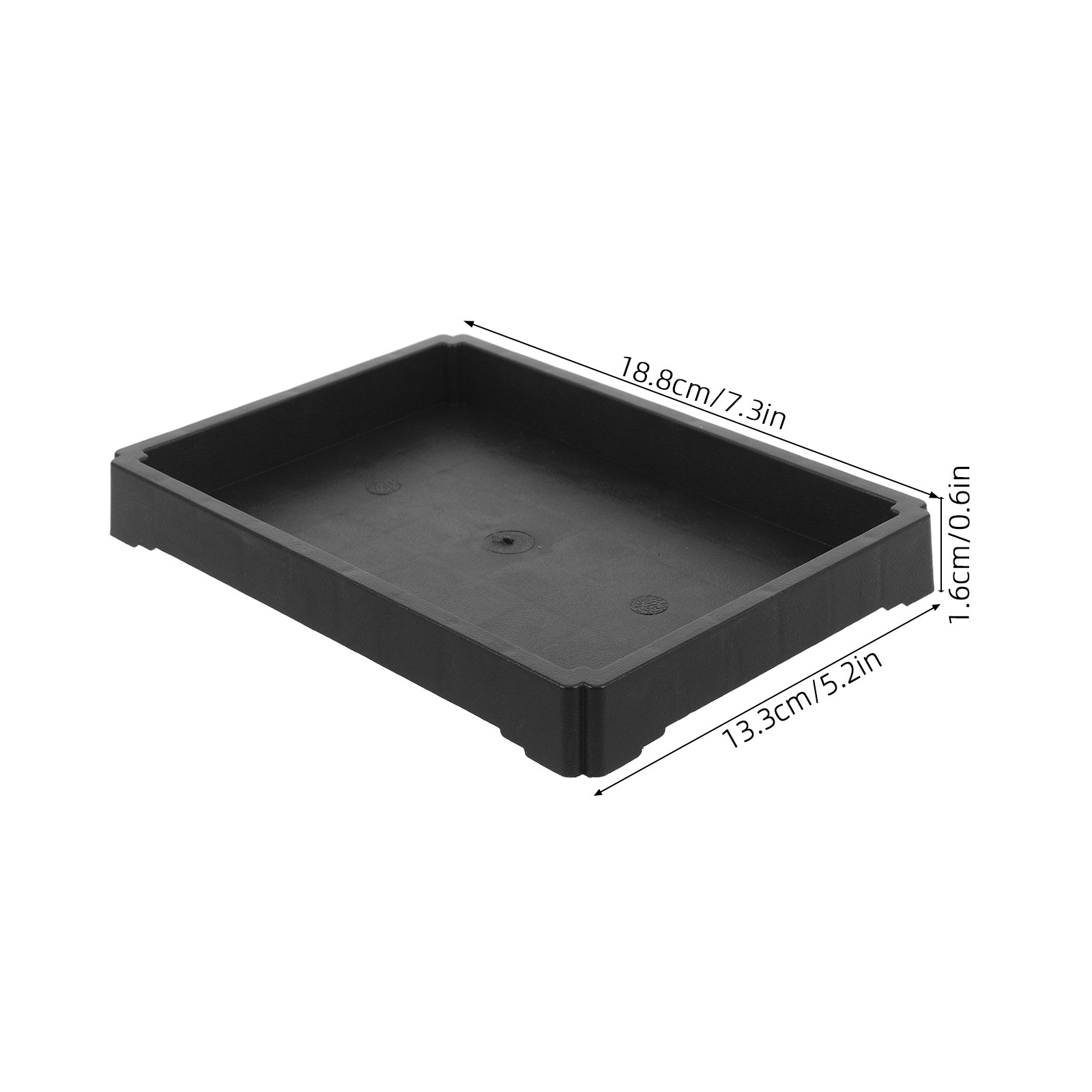 5Pcs Rectangular Plant Pot Sau - огляд і ціна Drip Tray Saucer