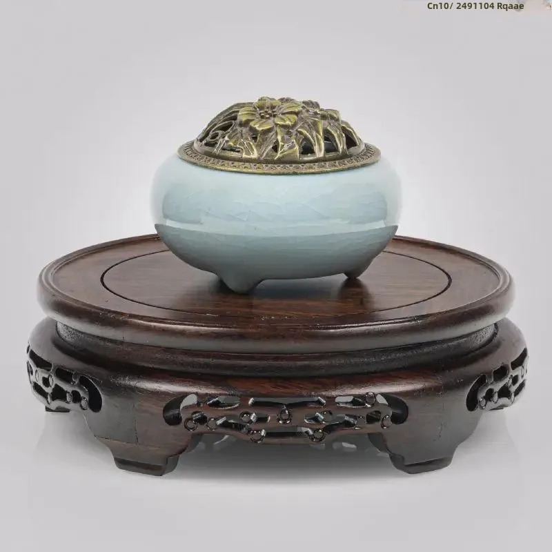 Ebony Wood Round Table Crafts  - огляд і ціна Bonsai Garden Display Stands