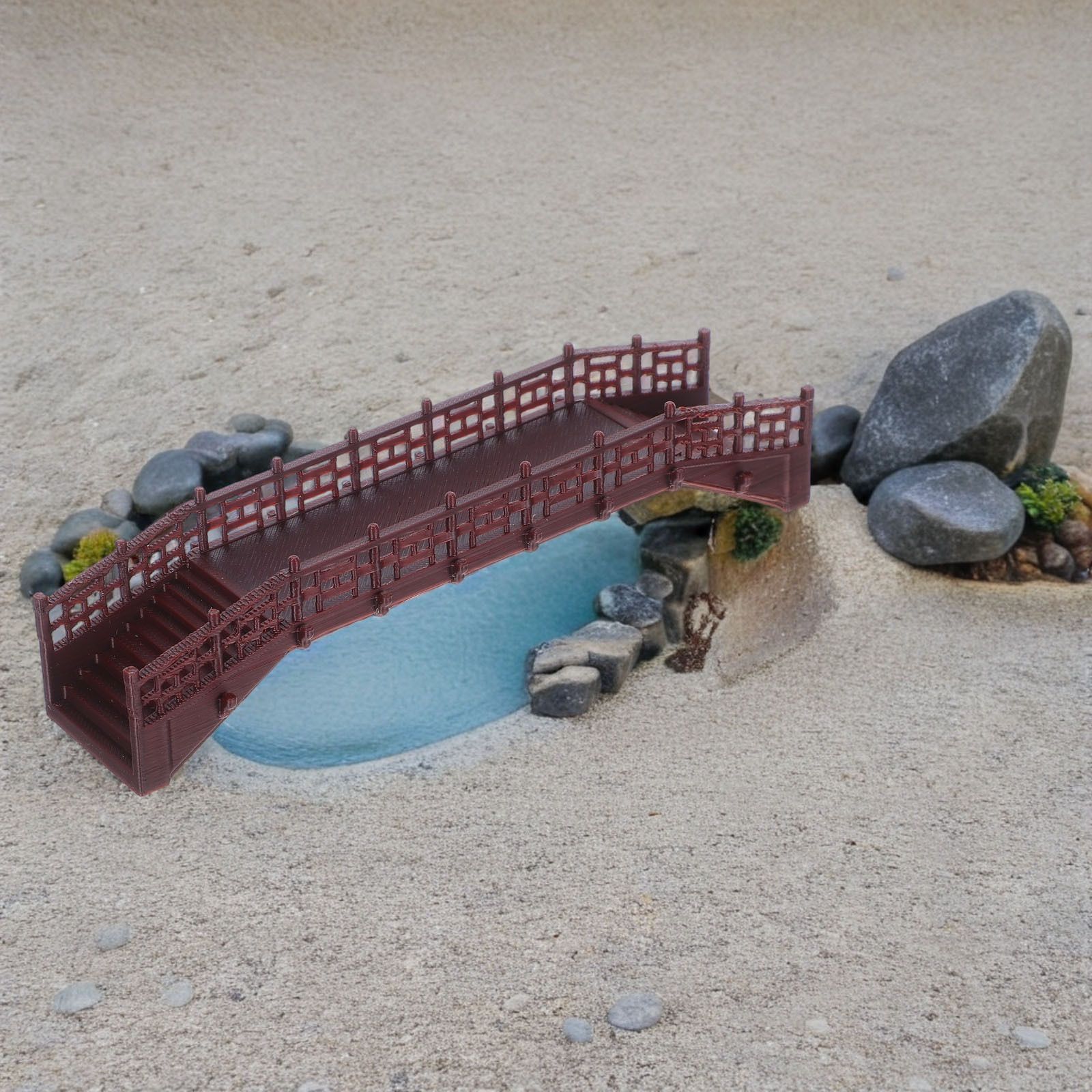 Miniature Bridge Chinese Style - огляд і ціна Bonsai Garden Chinese Garden