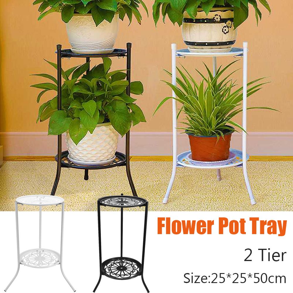 2 Tier Elegant Planter Display - огляд і ціна Bonsai Garden Display Stands