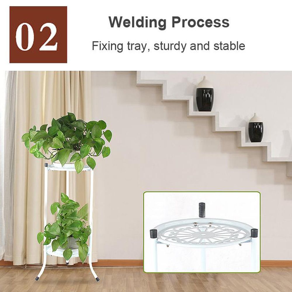 2 Tier Elegant Planter Display - огляд і ціна Bonsai Garden Display Stands