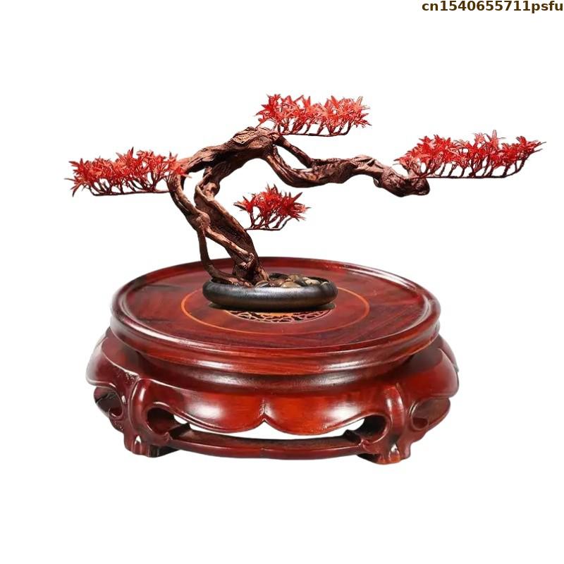 Redwood Standing Flower Base V - огляд і ціна Bonsai Garden Display Stands