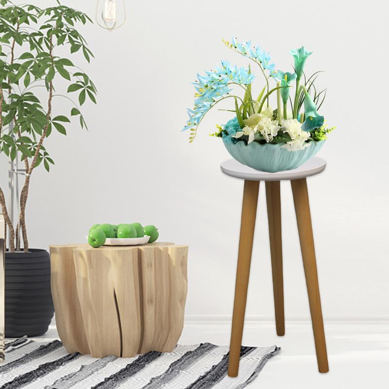 Wood Flower Pot Bonsai Rack Ho - огляд і ціна Bonsai Garden Display Stands