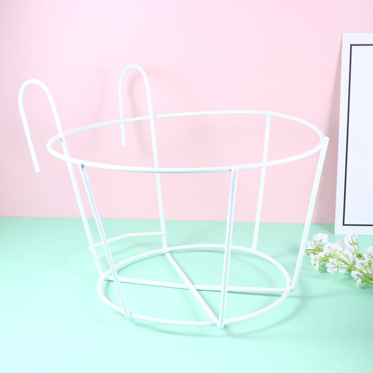 2Pcs Premium Iron Flowerpot Sh - огляд і ціна Bonsai Garden Display Stands